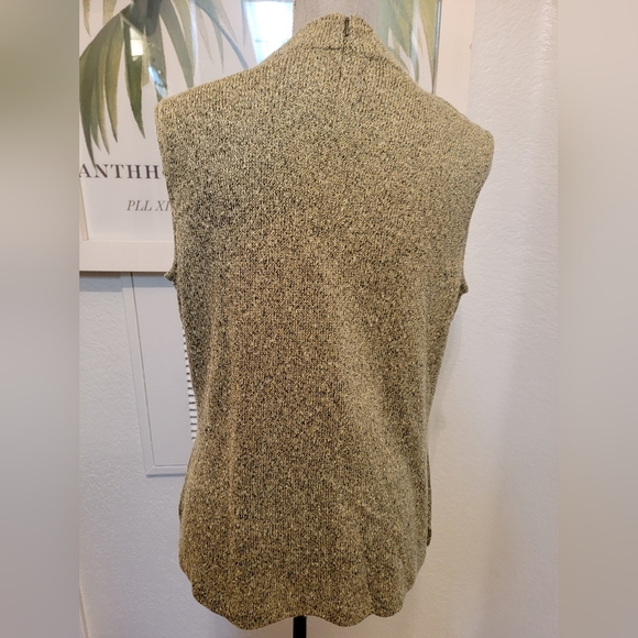 ST. JOHN GREEN GOLD KNIT SWEATER US M - Picture 3 of 5